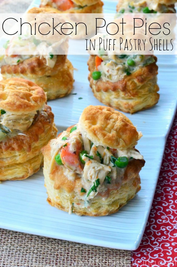Chicken Pot Pie Puff Pastries Swanky Recipes