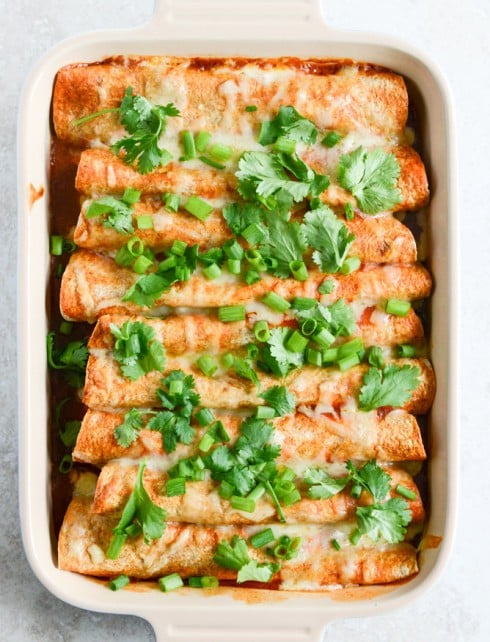 20 Best Mexican Recipes 3 Lightened up Beef Enchiladas