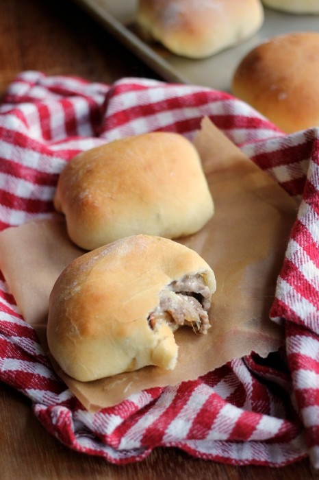 20 Father's Day Recipes 1 Stuffed Philly Cheesesteak Rolls