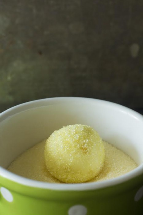 White Chocolate Lemon Truffle ball