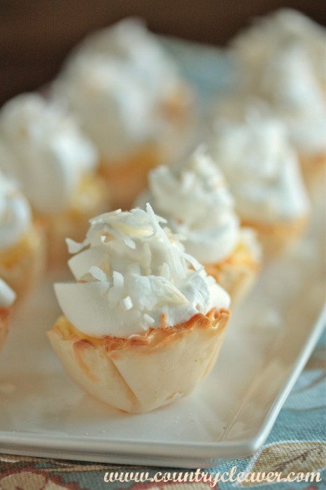 20 Memorial Day Recipes 1 Mini Coconut Cream Pies