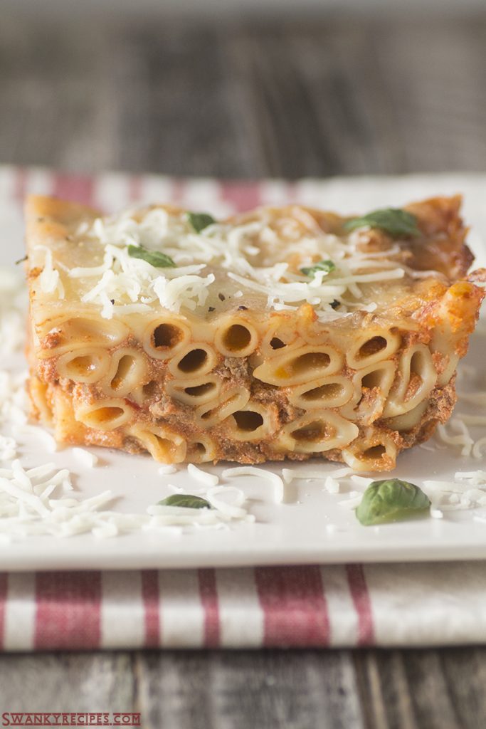 Beefy Red Pepper Baked Ziti with Ragú® Swanky Recipes