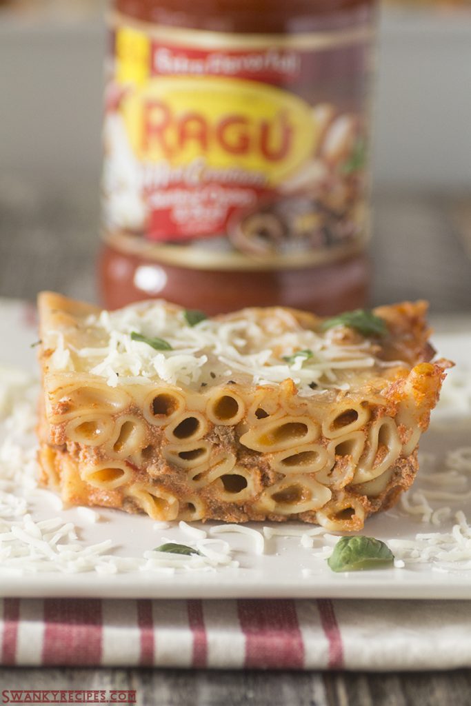 Beefy Red Pepper Baked Ziti with Ragú® Swanky Recipes