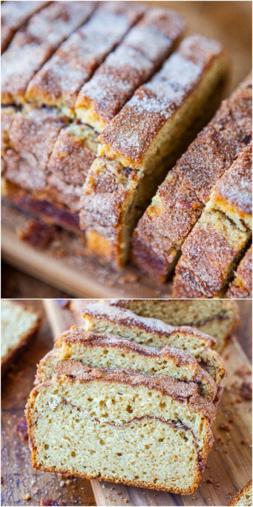 Cinnamon Sugar Ribbon Bread