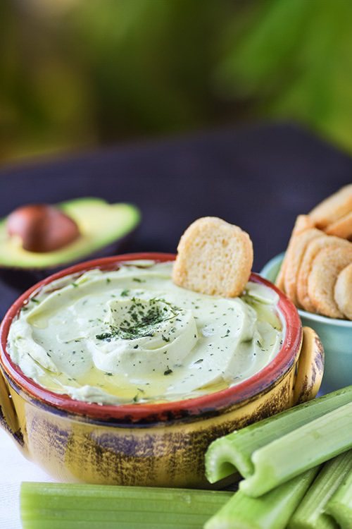 Avocado Cream Cheese Dip 3 avocado dip