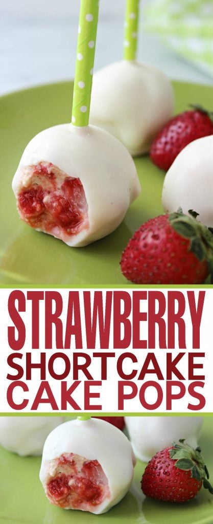 20 Valentine's Day Desserts 1 Strawberry Shortcake Pops