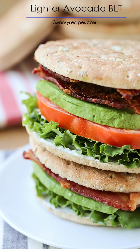 Lighter Avocado BLT