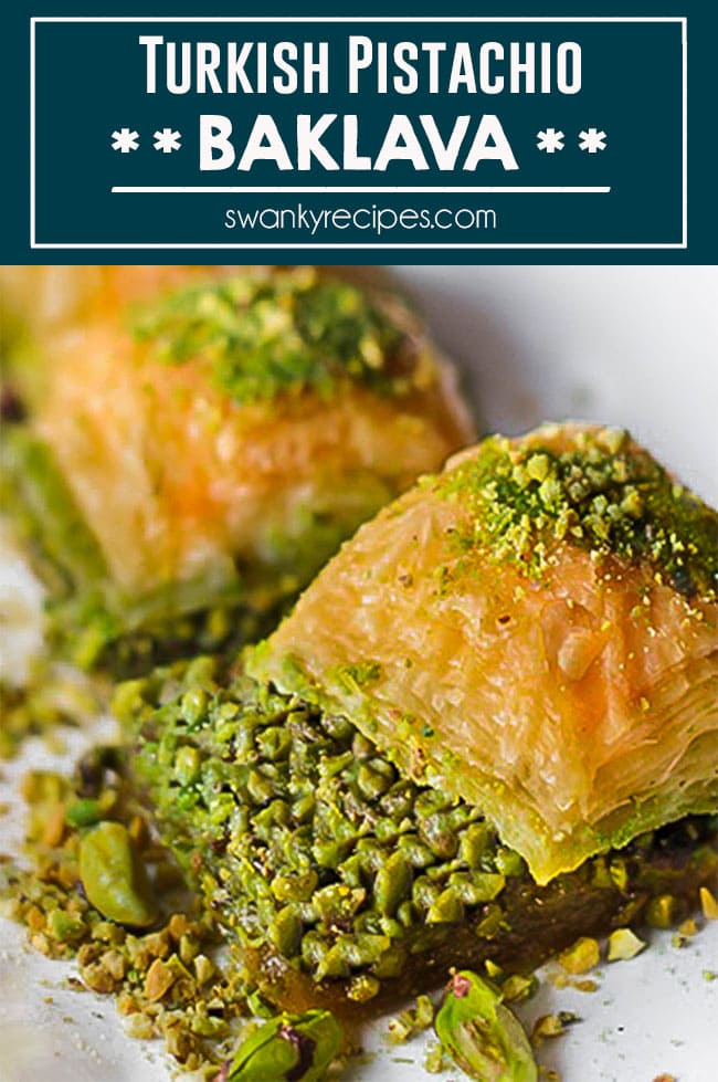 Turkish Pistachio Baklava