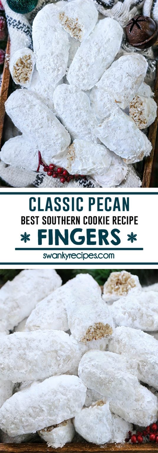 Pecan Finger Cookies Swanky Recipes