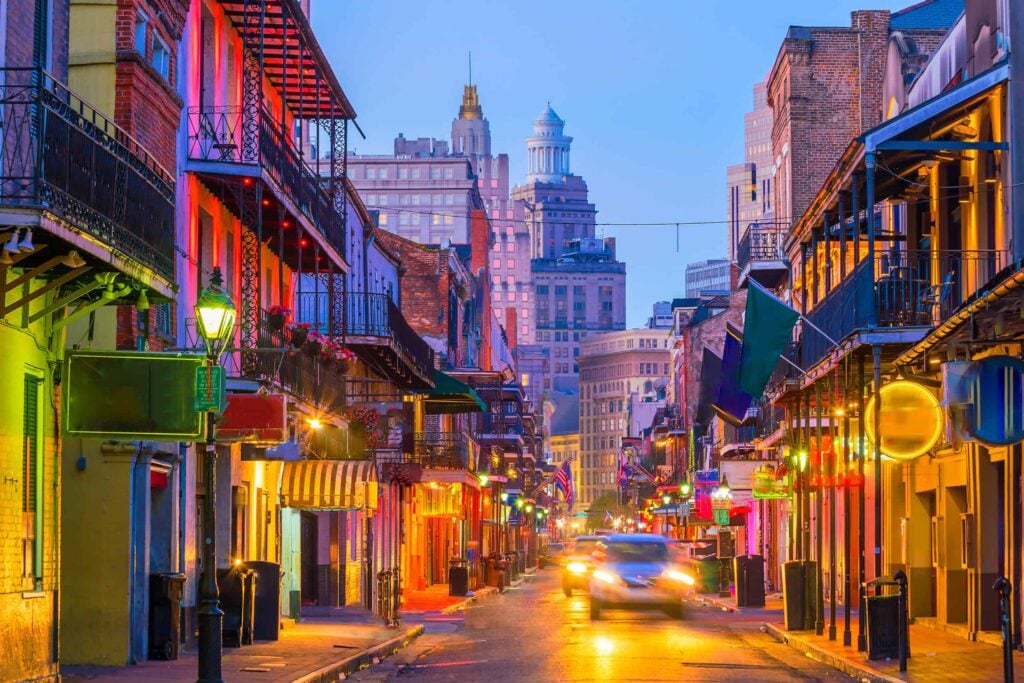 New Orleans - Bourbon Street shot.